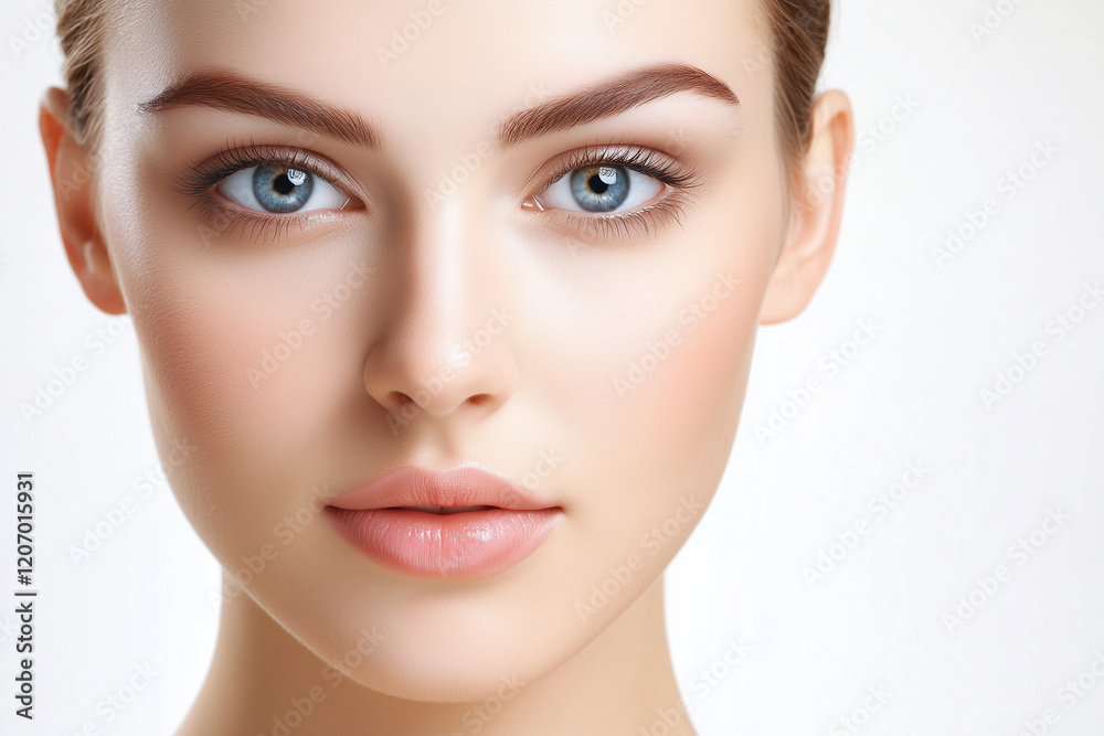 Beautiful skin woman face, healthy beauty skincare and cosmetics for adverstising. Generative Ai.
Beautiful skin woman face, healthy beauty skincare and cosmetics for adverstising. Generative Ai.