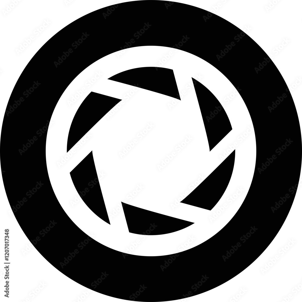 Simple vector icon camera shutter
Simple vector icon camera shutter