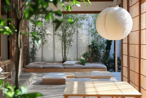 Serene Zen Garden Room Desi...