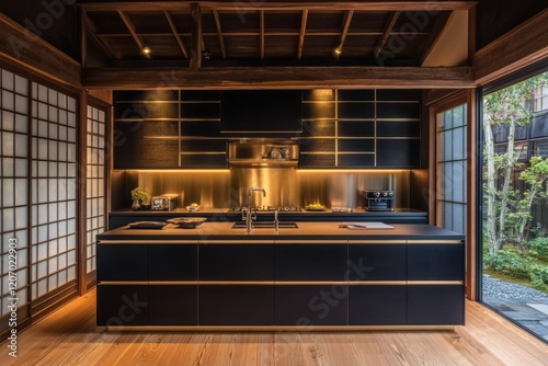 Modern Japanese Kitchen Des...