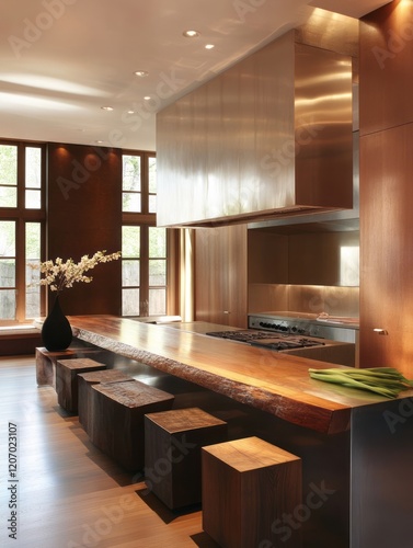 Modern Kitchen Island With ...