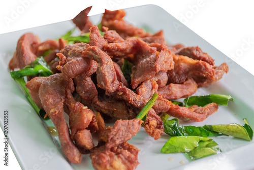 Fried pork