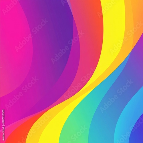 A vibrant abstract gradient background.featuring rainbow colors and smooth transitions.celebrating diversity and inclusivity.ideal for pride events and campaigns