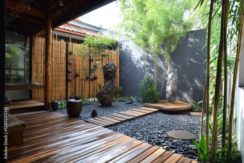 Serene Zen Garden Design Wi...
