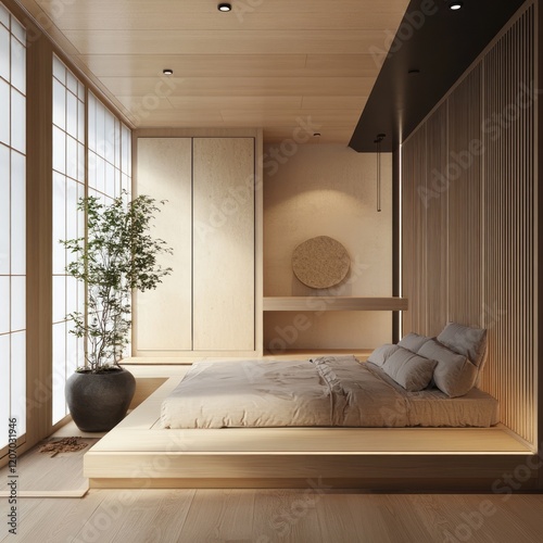 Serene Minimalist Japanese ...