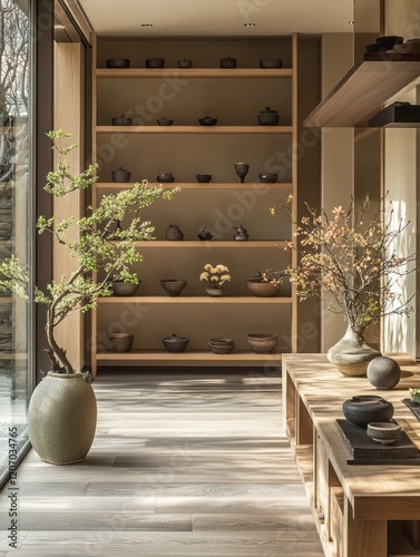 Serene Minimalist Interior ...