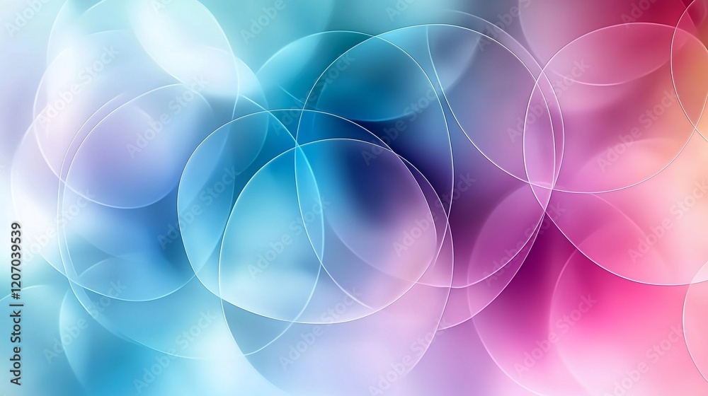 Abstract colorful circles background. Abstract colorful circles background.