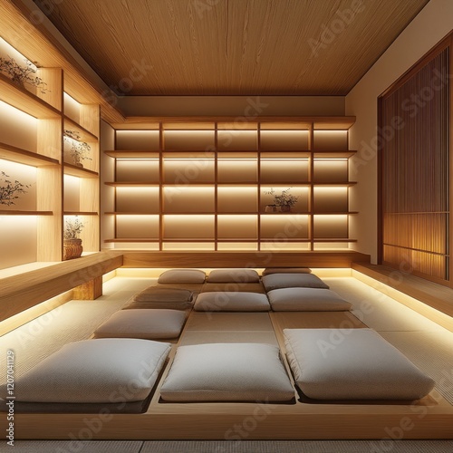 Serene Minimalist Japanese ...