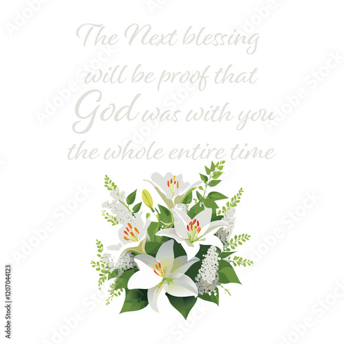 Christian Affirmation for print or use as poster, card, flyer or T Shirt