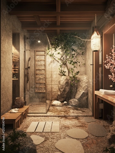 Serene Spa Bathroom Design ...