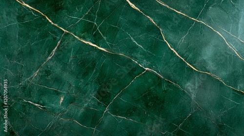 Emerald Green Marble Texture Gold Veins, Luxury Background, Diagonal Composition Marble Texture, Luxury Design