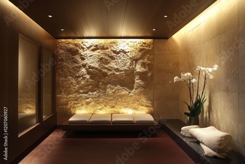 Serene Spa Room With Stone ...