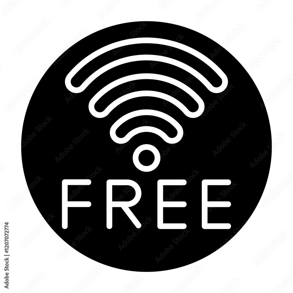 Free wifi Icon