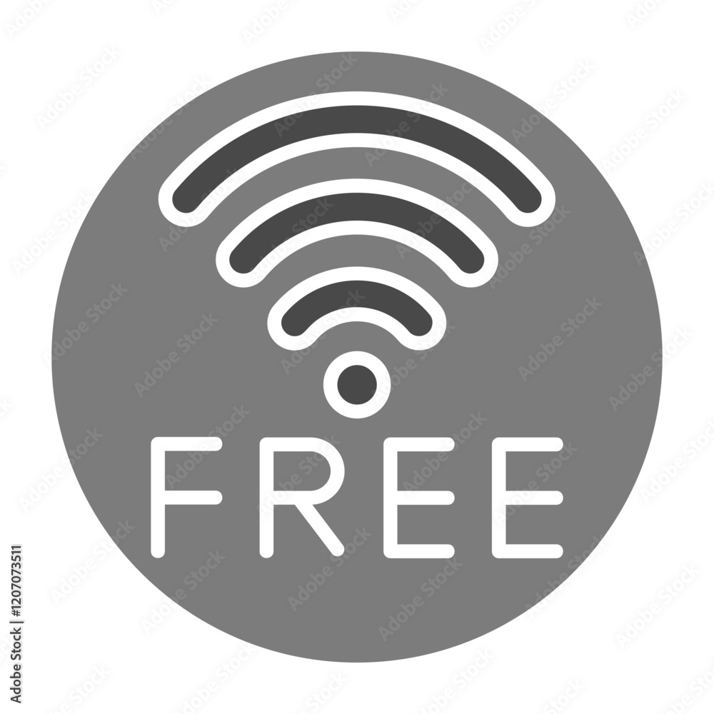 Free wifi Icon