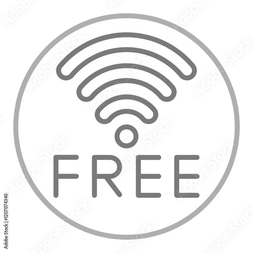 Free wifi Icon