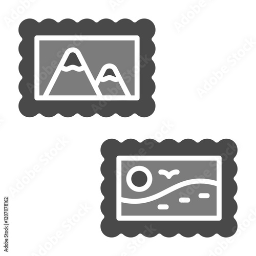 Stamp collecting Icon
