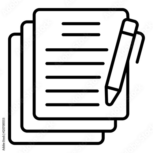 Writing Icon