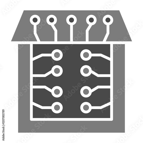 Artificial building Icon