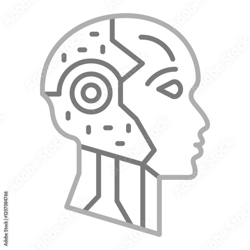Cyborg Icon