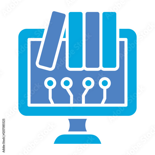 Digital library Icon