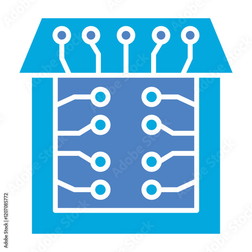 Artificial building Icon