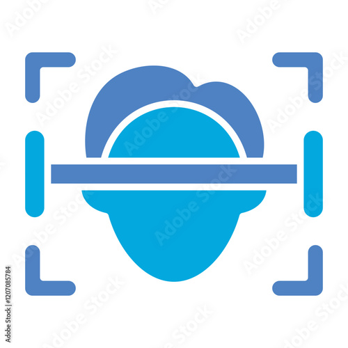 Face scanner Icon