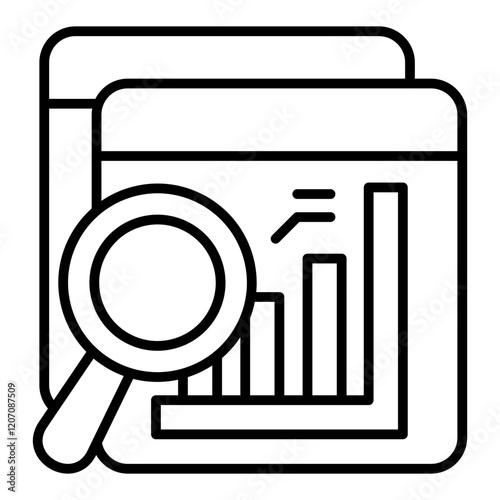 Predictive chart Icon