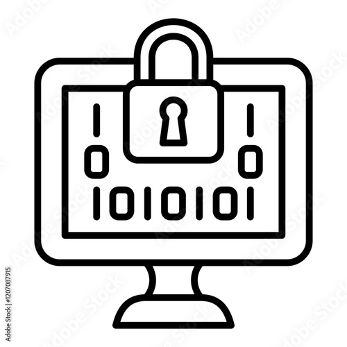 Data encryption Icon