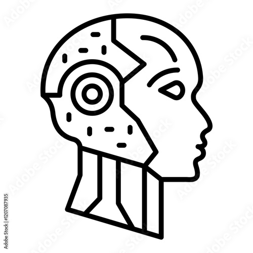 Cyborg Icon