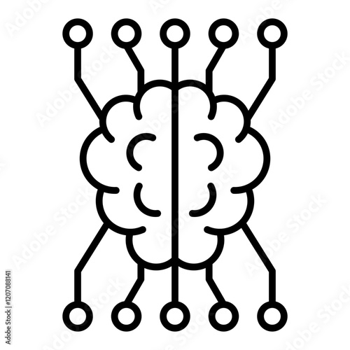 Artificial intelligence Icon