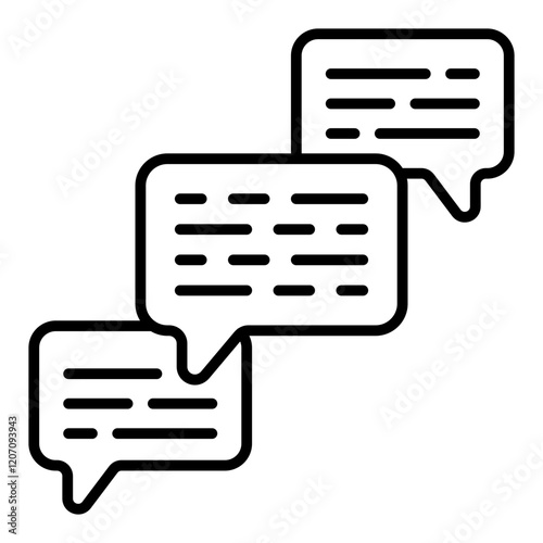 Speech bubble Icon