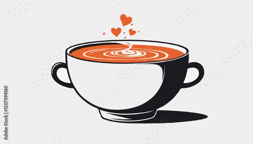  Heart warming Soup Bowl A Cozy Winter Essential SVG