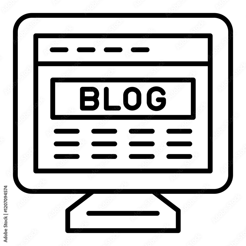 Blogging Icon Blogging Icon