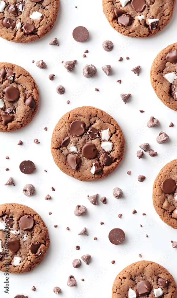 Chocolate cookies,generation AI Chocolate cookies,generation AI