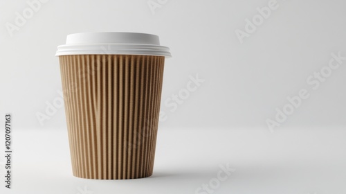 Wallpaper Mural Paper Coffee Cup on White Background Torontodigital.ca