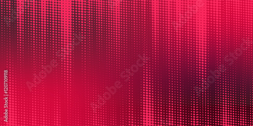 pink halftone on red background. Vector dotted sparkles or halftone shine pattern texture Pop Art Style Background. EPS 10