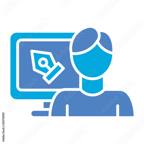 Graphic designer Icon