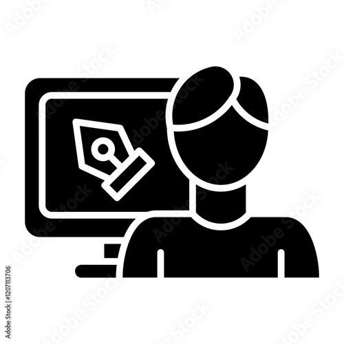 Graphic designer Icon