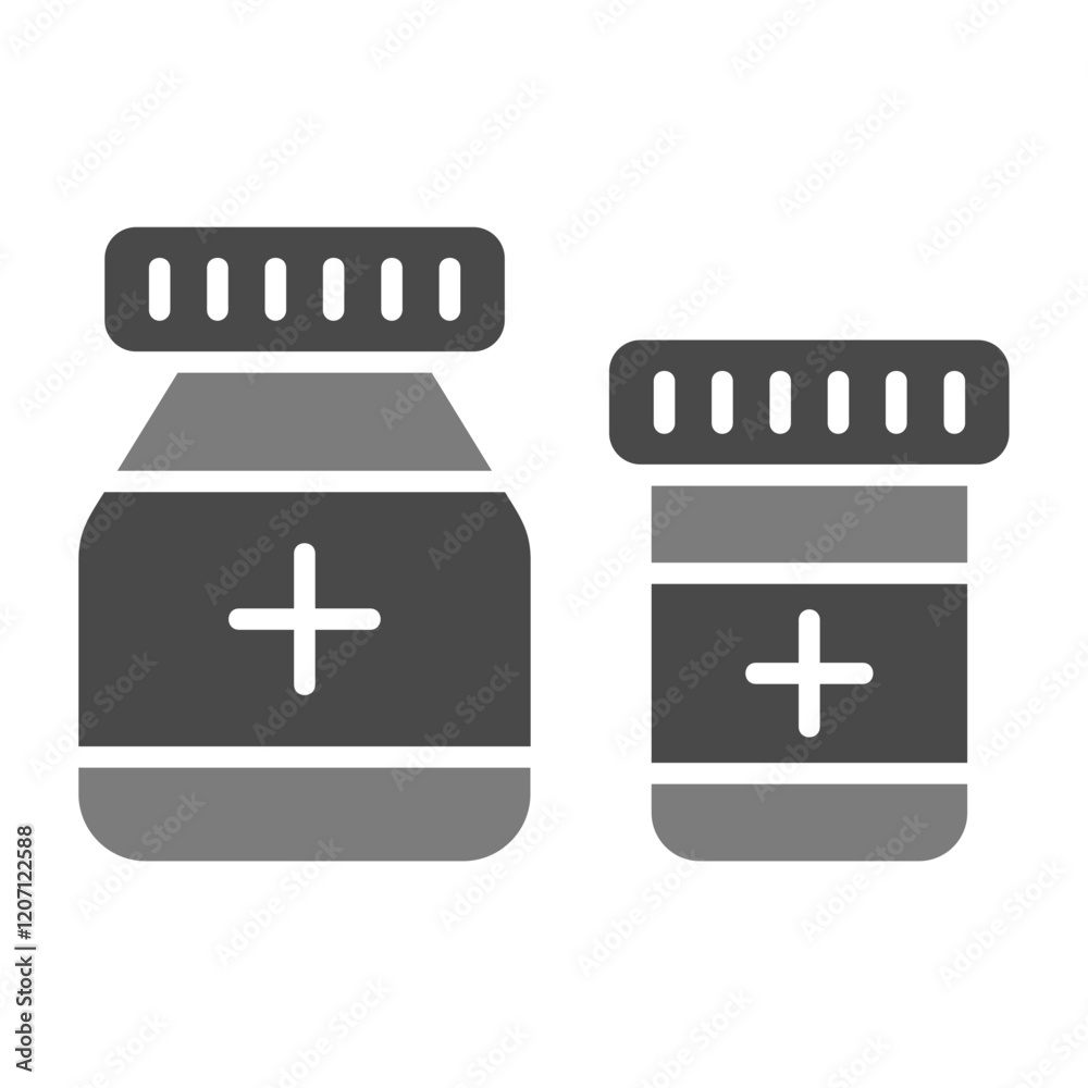 Fototapeta premium Pills Icon