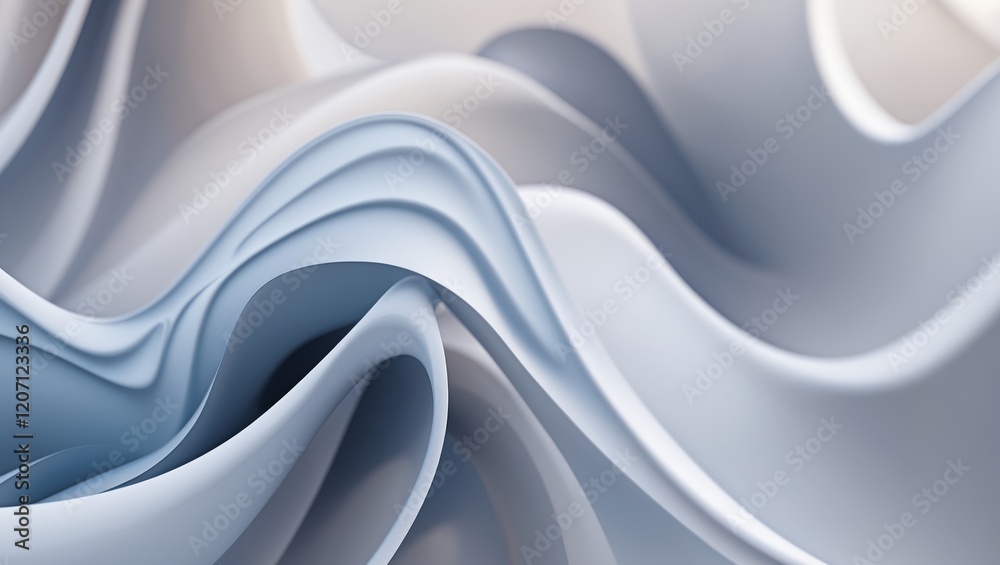 Abstract Digital Artwork Smooth Gradient and Fluid Wavy Design. Abstract Digital Artwork Smooth Gradient and Fluid Wavy Design.