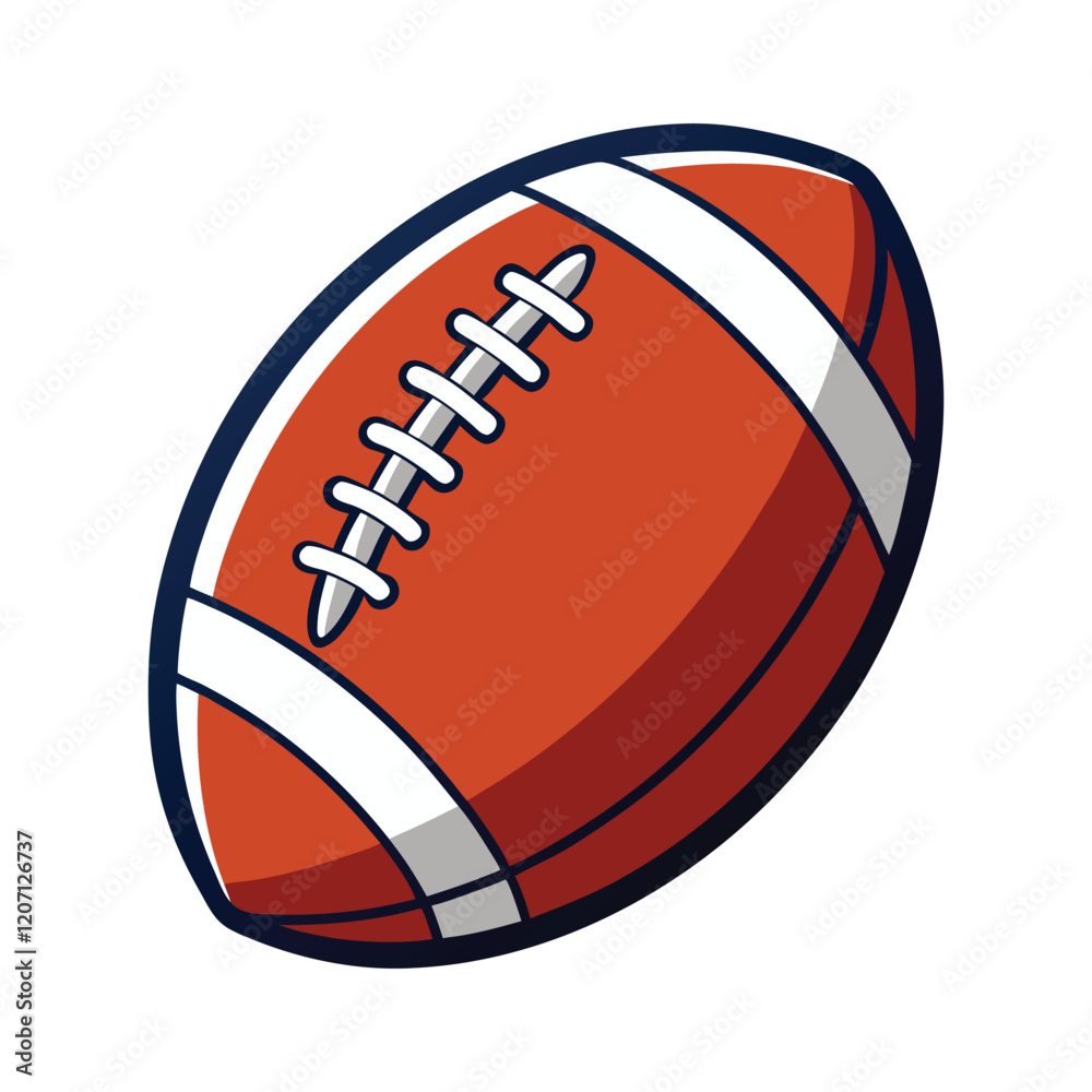 American football vector, vector and illustration, vector style American football vector, vector and illustration, vector style