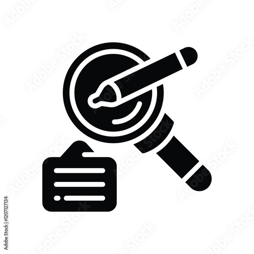 seo solid icon. vector icon for your website, mobile, presentation, and logo design.