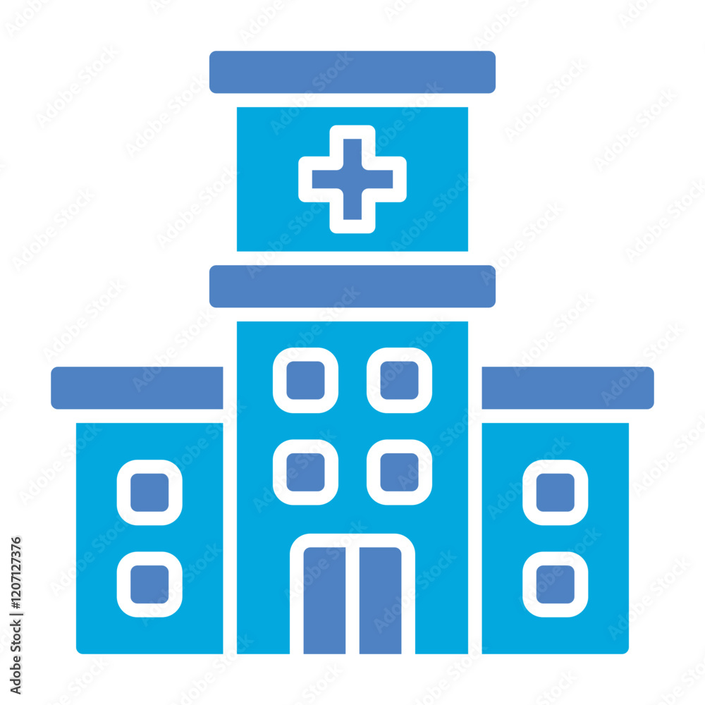 Fototapeta premium Hospital Icon