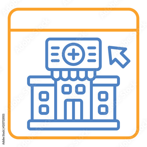 Online pharmacy Icon