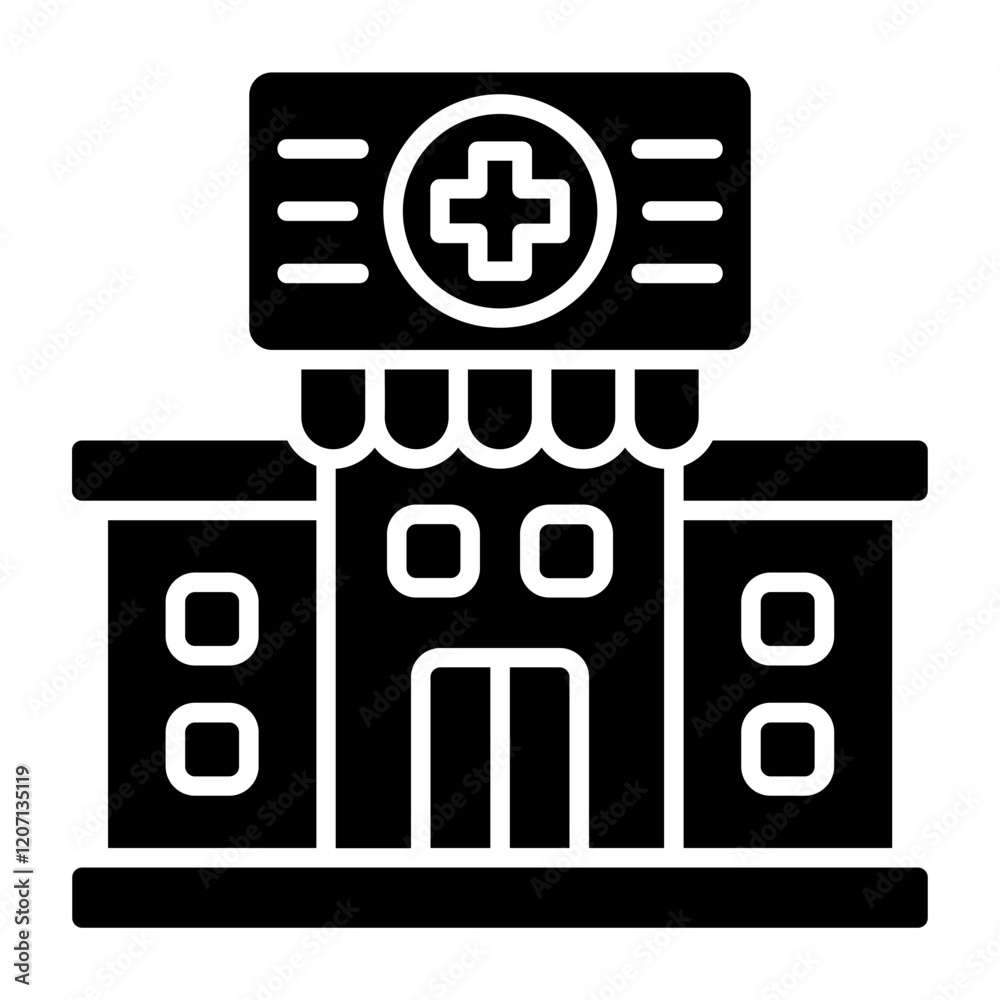 Fototapeta premium Pharmacy Icon