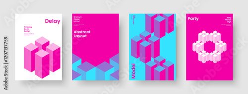 Creative Report Layout. Isolated Business Presentation Design. Abstract Poster Template. Book Cover. Flyer. Background. Brochure. Banner. Portfolio. Pamphlet. Advertising. Journal. Magazine