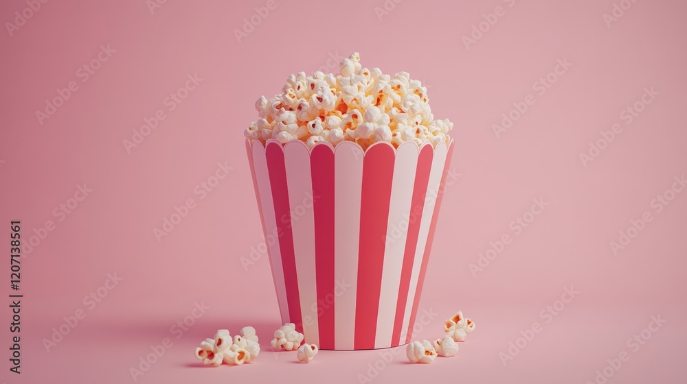 Popcorn product mockup Popcorn product mockup