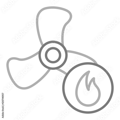 Hot fan Icon