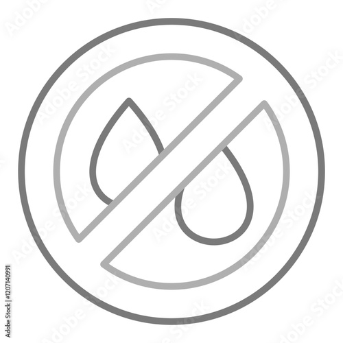 No water Icon