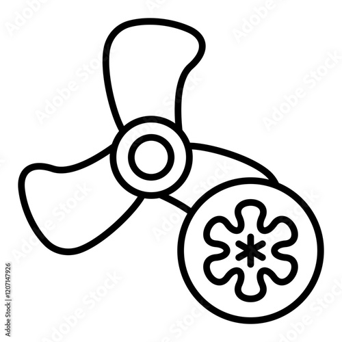 Cooling fan Icon